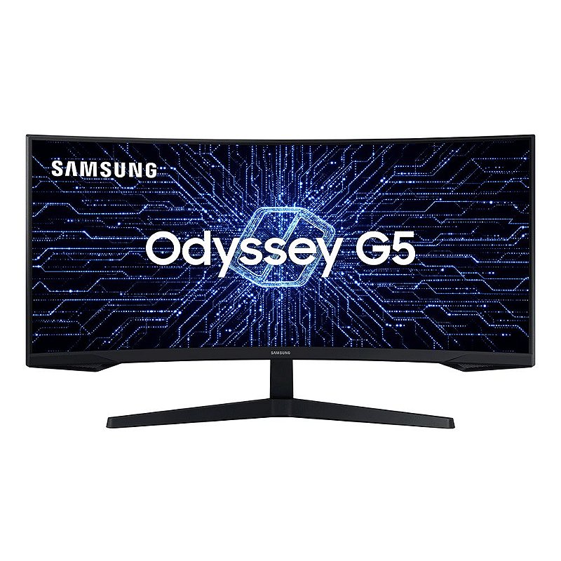 Monitor Gamer Curvo Samsung Odyssey 34", Ultra WQHD, 165Hz, 1ms, Tela