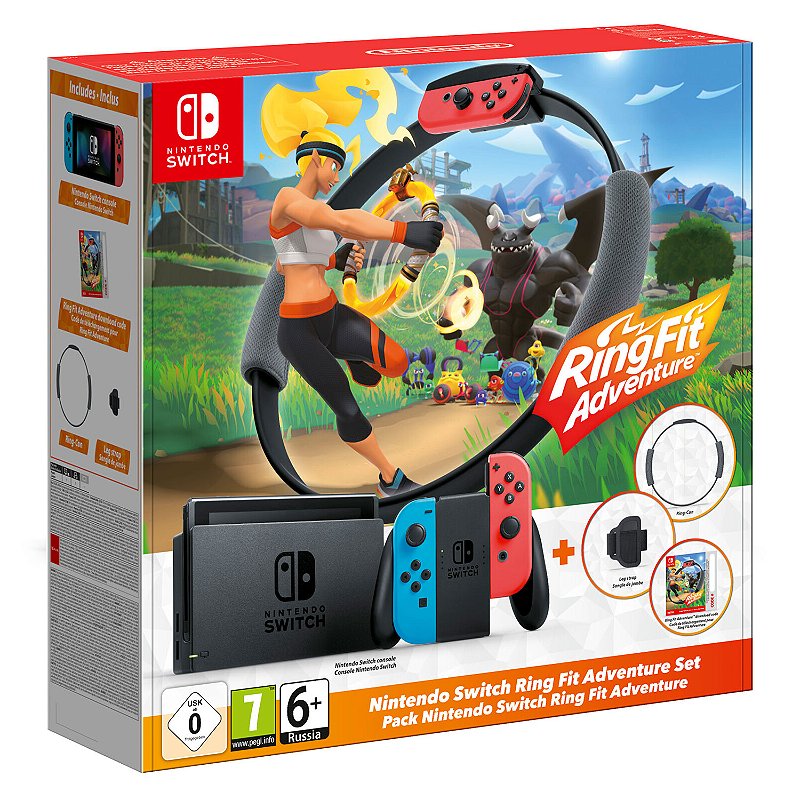Console Nintendo Switch Ring Fit Adventure 32GB Mariio85