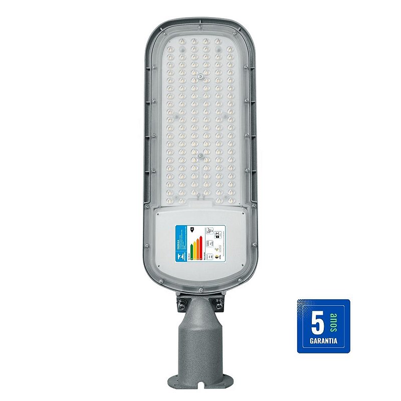 Luminária LED Pública Metrópole 100w 5000k IP66 Sem Base 3 Pinos