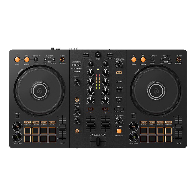 【ジャンク】DDJ-FLX4 Mesa Controladora Pioneer DDJ-FLX4 Preto - O Acústico - Referência