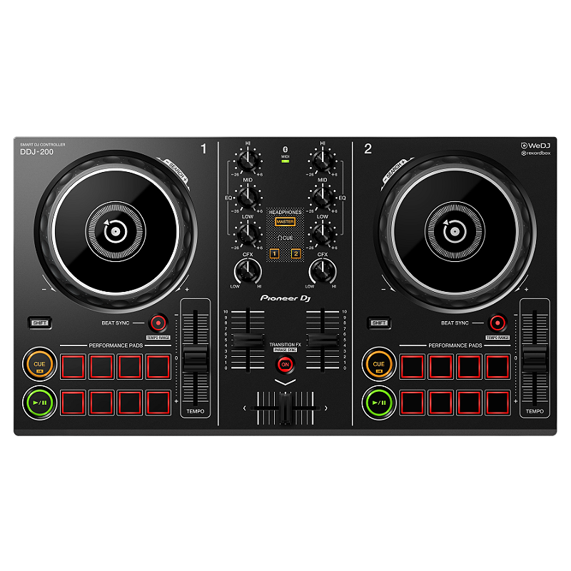 Ploneer DJ スマート DJ コントローラー 箱無し　DDJ-200 Mesa Controladora Pioneer DDJ-200 DJ Smart De 2 Canais - O