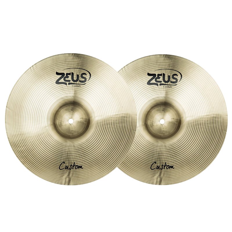 Prato De Bateria Zeus Custom Hi-Hat 14
