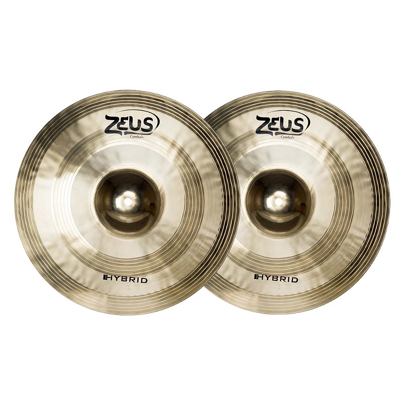 Prato De Bateria Zeus Hybrid Hi-Hat 14