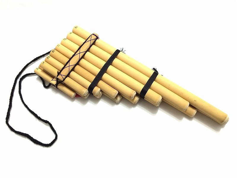 Quena Flauta Pan Hecha Peruana Indígena Inca feita a mão O Acústico