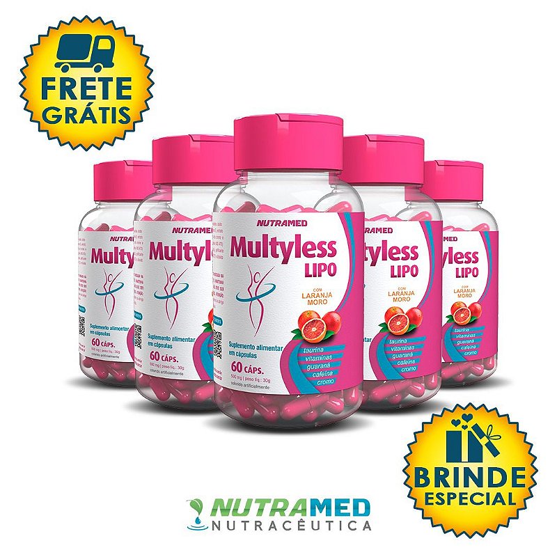 Multyless Lipo Kit unidades Nutramed Nutracêutica