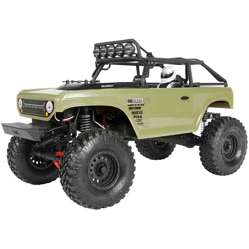 AXIAL SCX10　RCクローラー AXIAL 1/10 SCX10 II Deadbolt 4WD Brushed RTR Modelo:AXID9066