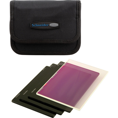 Lot 3 Filtres Schneider 4x5.65 Pouces – 1/8, 1/2, 1 – Comme Neufs