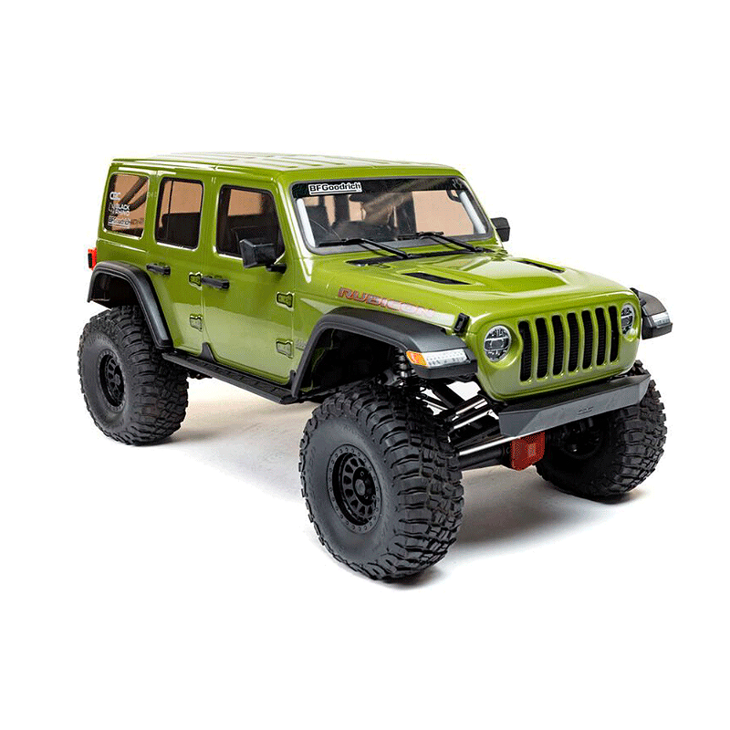 Axial Scx6 Jeep JLU Wrangler 1/6 4WD RTR Green AXI05000T1- Lacrado