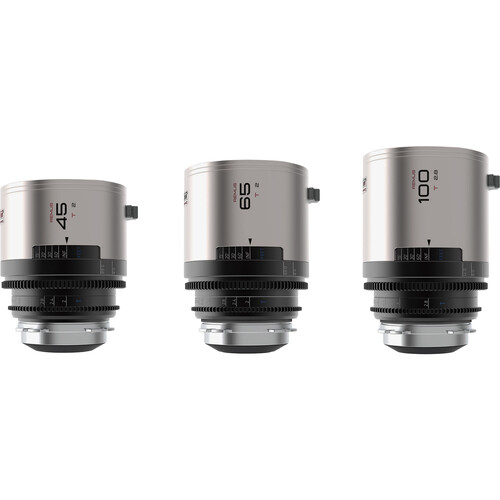 Blazar Lentes Remus 45/65/100mm T2.0 Full-Frame 1.5 Anamorphi