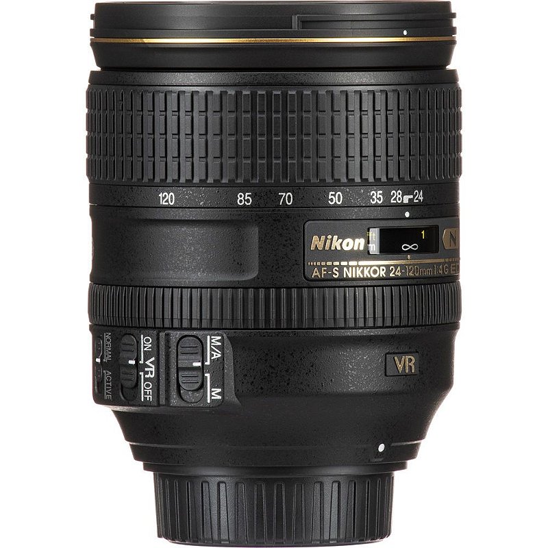 Nikon FX 24-120mm f4G ED VR Lente Versatil | Camera - Worldwide