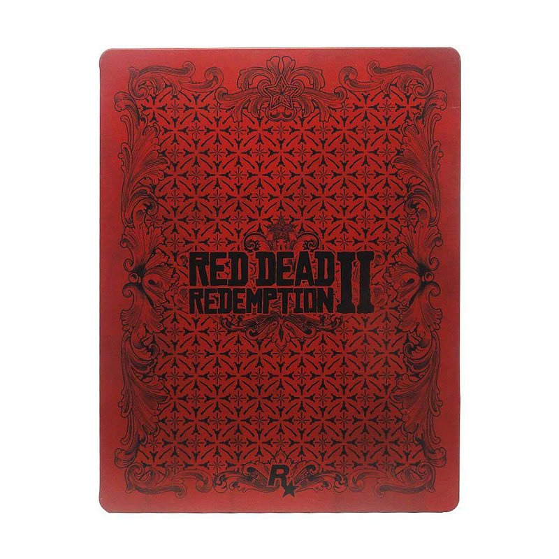 Capa Metálica Steelcase Red Dead Redemption 2 Xbox One SO GAMES USADOS Capa Metálica Steelcase Red Dead Redemption 2 Xbox One SO GAMES USADOS