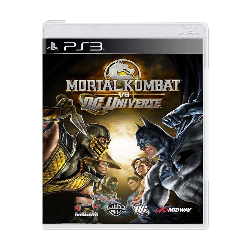 Mortal Kombat vs DC Universe - PS3 - SO GAMES USADOS