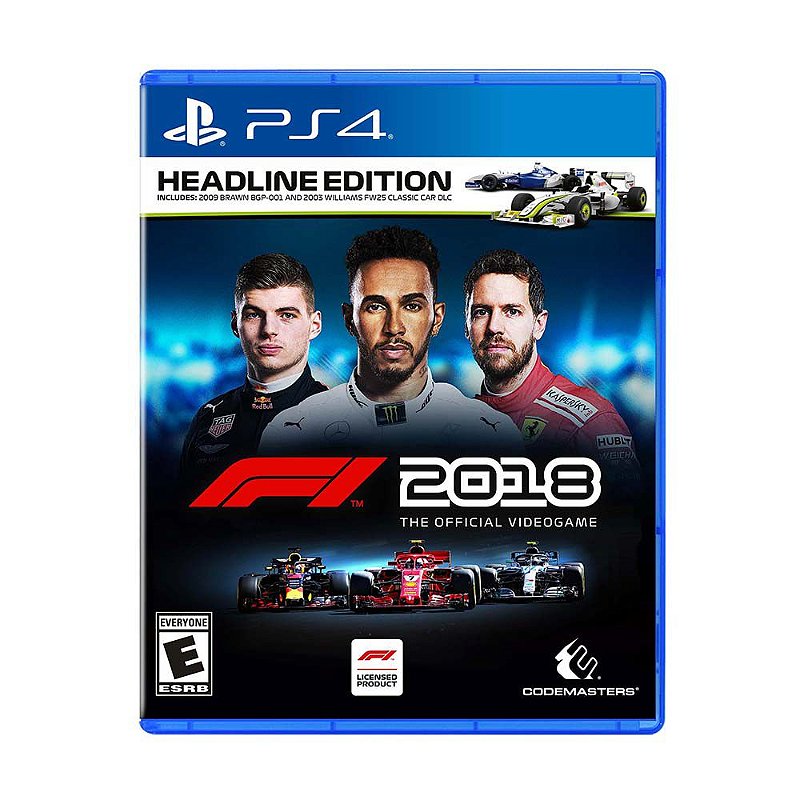 Formula 1 2018 (F1 2018) PS4 SO GAMES USADOS Formula 1 2018 (F1 2018) PS4 SO GAMES USADOS
