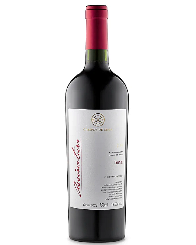 Campos de Cima Assinatura Tannat - Vinum Rio - Vinhos Finos Brasileiros