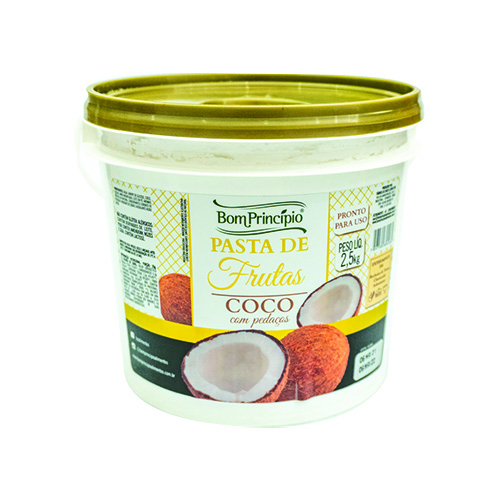 Doce de Fruta Bom Princípio Abóbora com Coco Light 400g - Bom Princípio