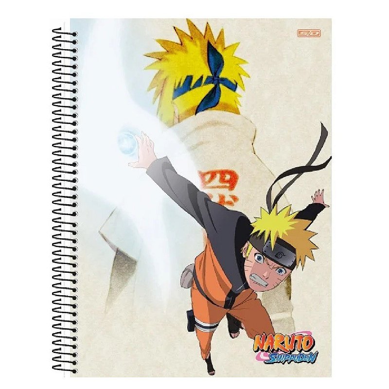 Caderno Universitário 15 Matérias 240 Fls – Naruto – Papelaria Giga