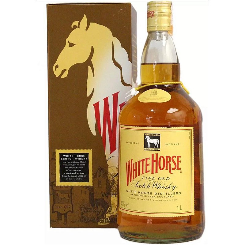 Whisky Escocês White Horse 1 Litro Luxgolden