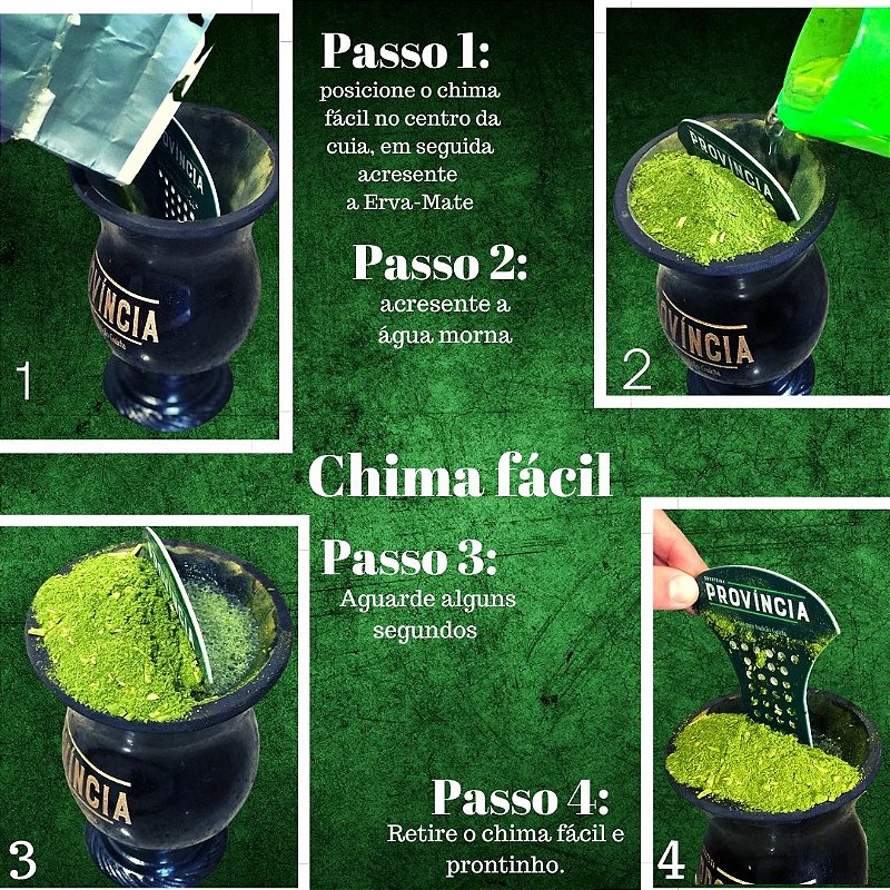 Chima Fácil. - Ervateira Província a mais pura tradição gaúcha