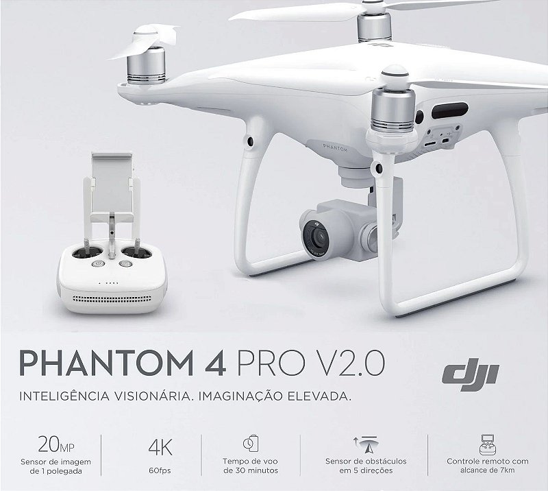 Drone DJI Phantom 4 Pro V2 - A sua importadora de tecnologia!