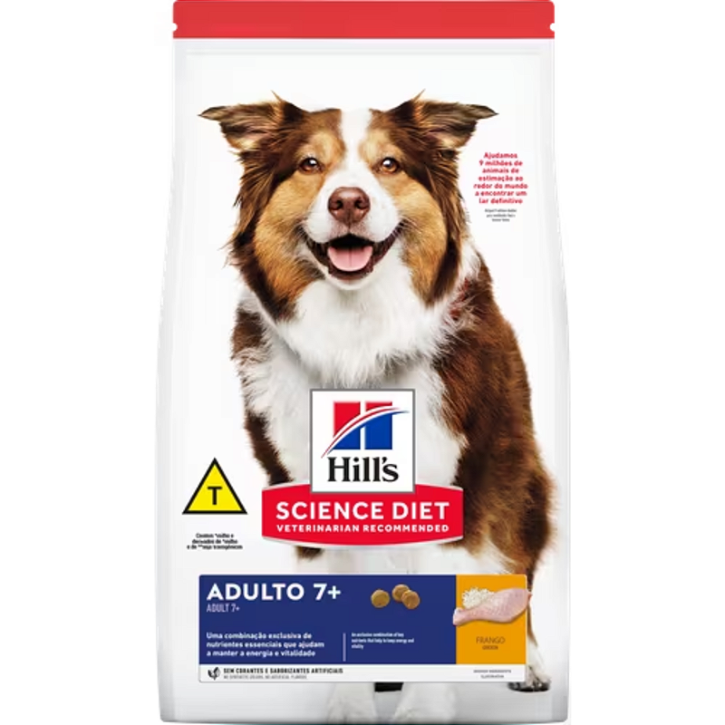 Ração Hills Science Diet 7+ Para Cães Adultos - 6 Kg - Loja Pet