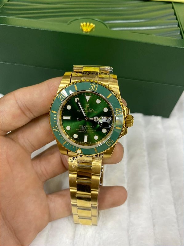 rolex verde original preço