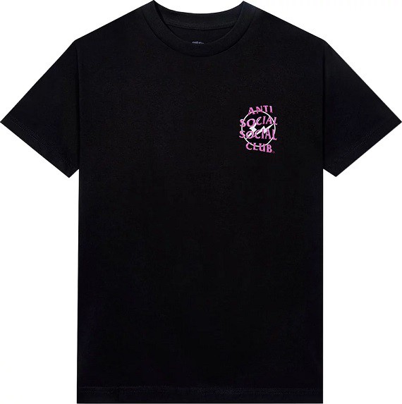 Camiseta Anti Social Social Club x Fragment Precious Petals ''Black/Pink''  - 4Got The Hype