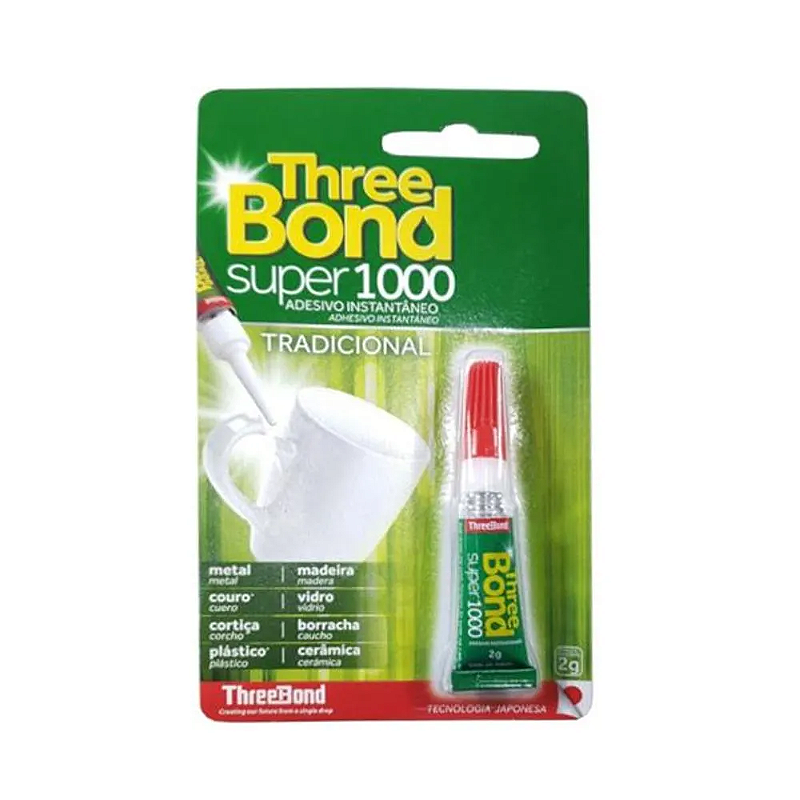 Cola Three Bond Super 1000 2g - Drogalife