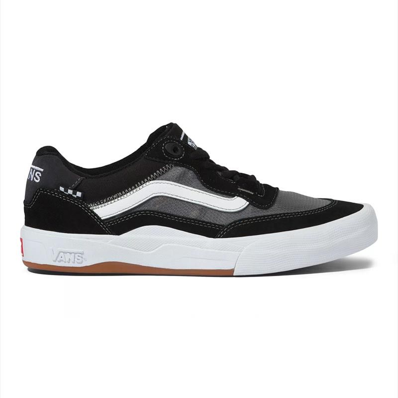 Vans Skate Wayvee Gray & White Skate Shoes