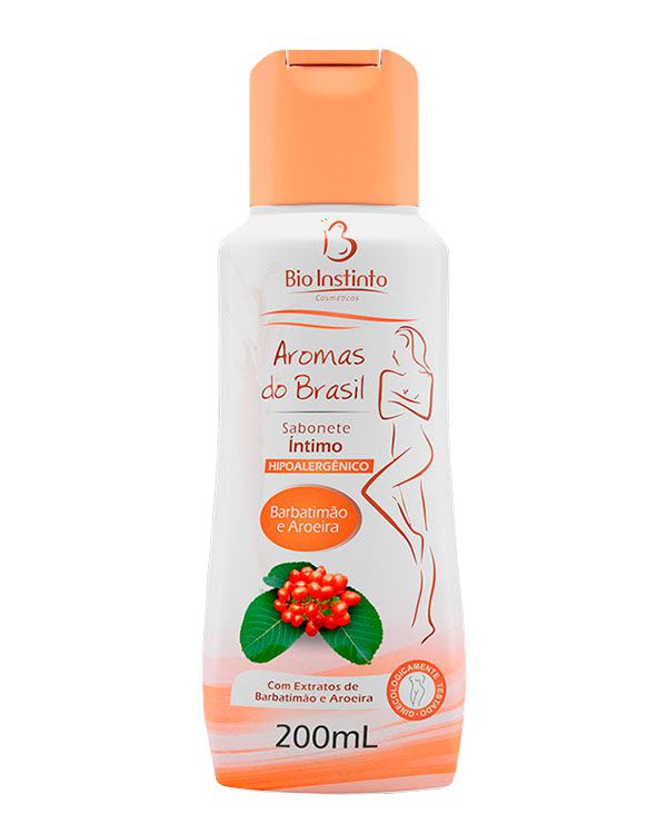 Sabonete Íntimo Aroeira e Barbatimão 200 ml unidade - MULT ESSENCIAS