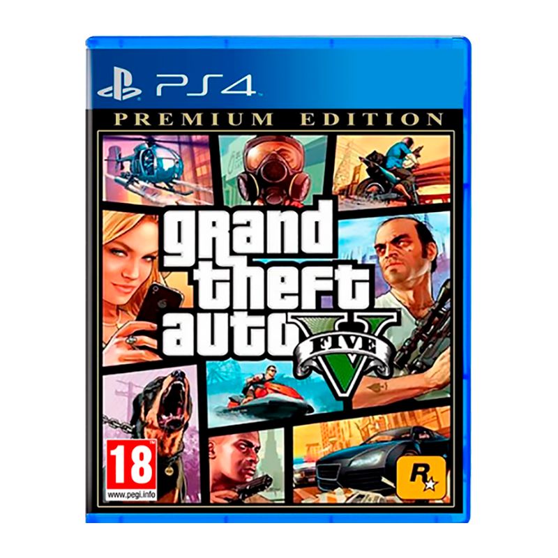 GTA V PS4-Premium Edition - Estação Games