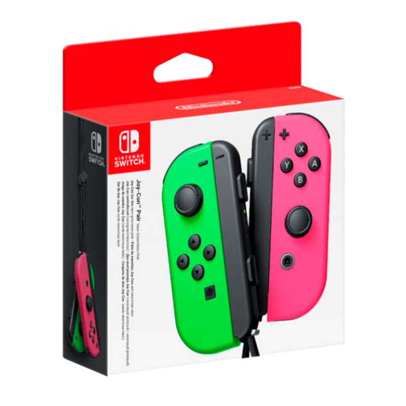Joy-Con Green-Pink - Estação Games