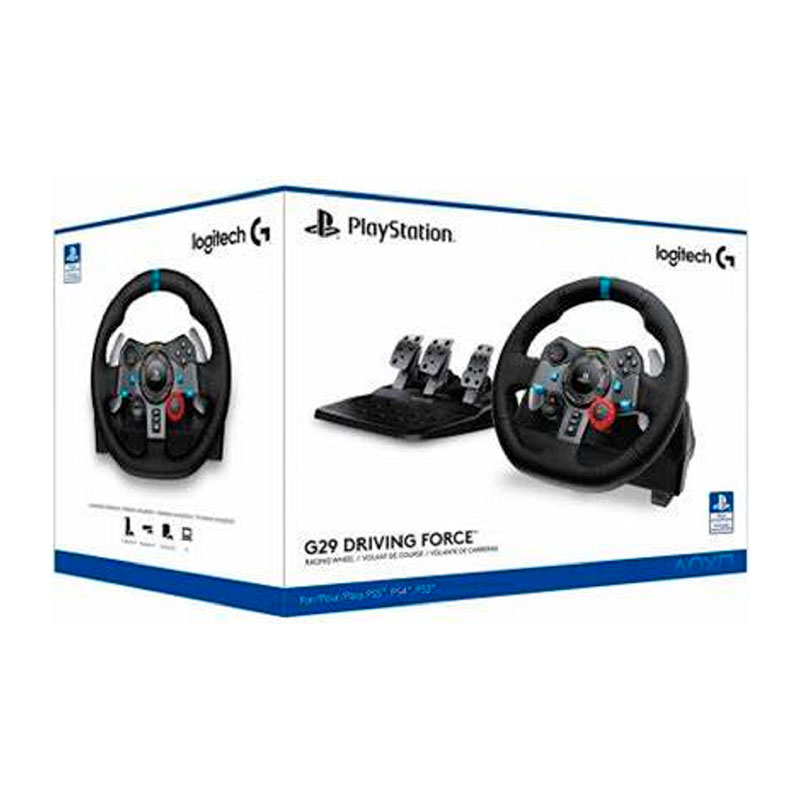 その他 logicool G29 DRIVING FORCE Volante e pedais Logitech G29 Driving Force