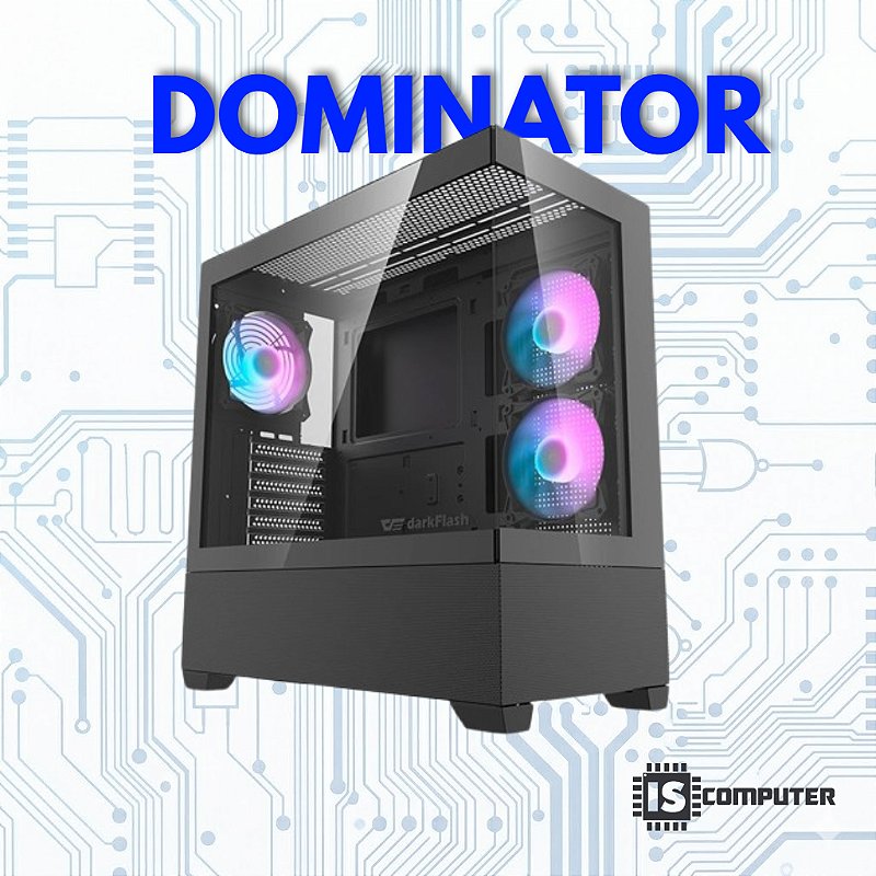 PC Gamer DOMINATOR / AMD Ryzen 5 5500 4.2GHz / GTX 1650 Super 4Gb