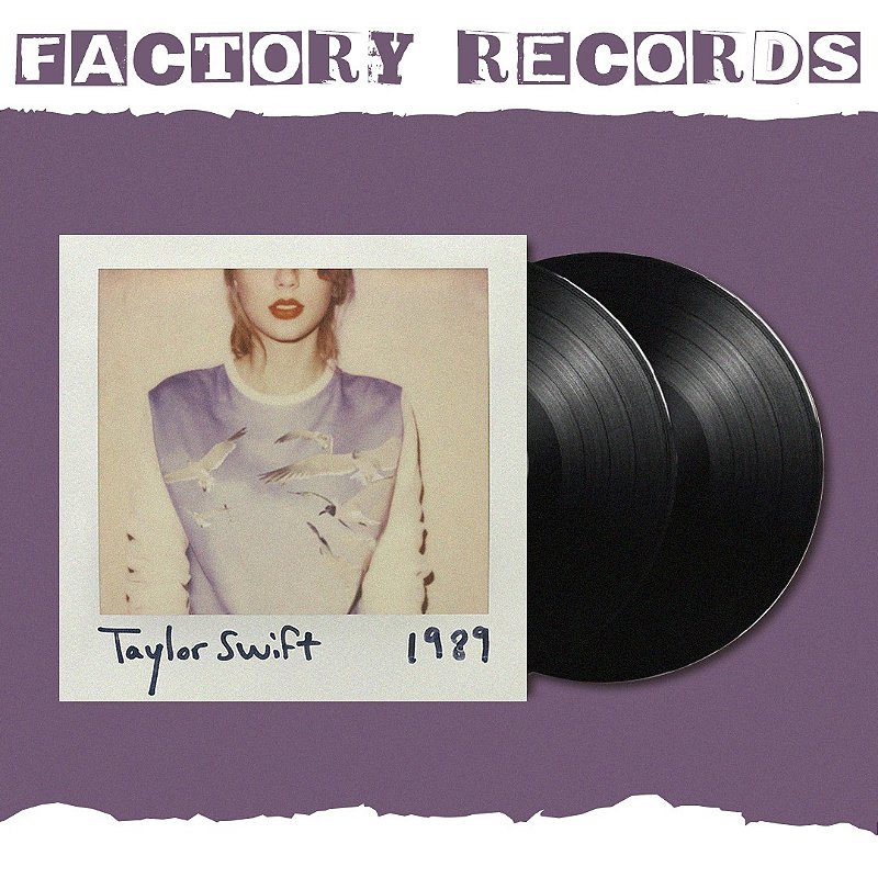 Taylor Swift - 1989 VINIL LP - Factory Records