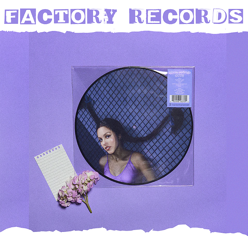 Olivia Rodrigo GUTS クリア・スプラッター レコード factory-records-3---c-pia-6-