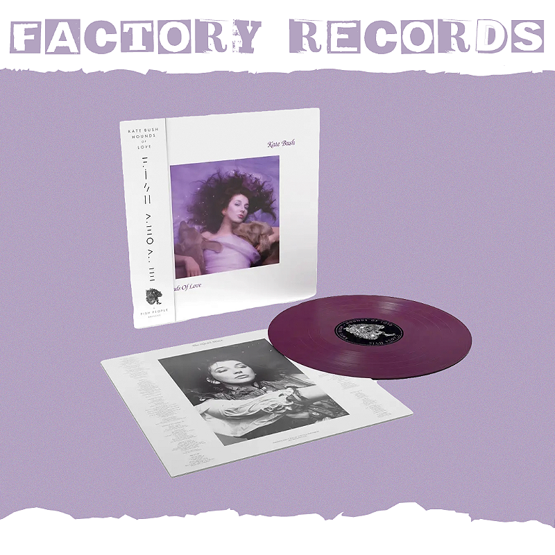Kate Bush - Hounds of Love (Raspberry Beret) - LP - Factory Records