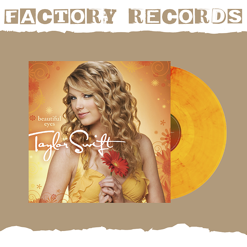 Taylor Swift - Beautiful Eyes (Bootleg) - LP - Factory Records