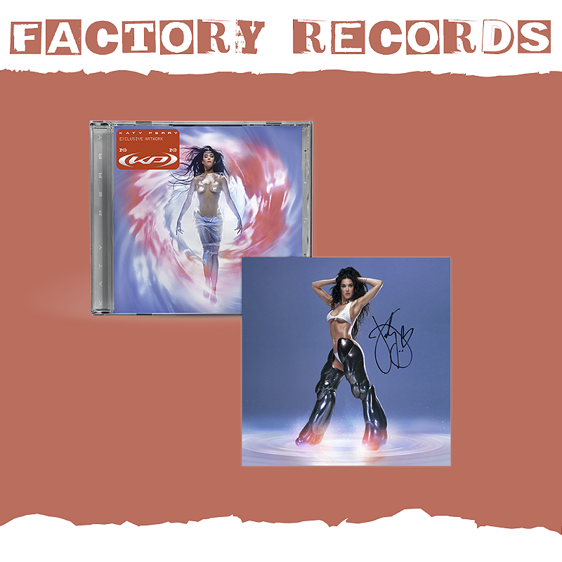 Katy Perry - 143 (Arte Card Autografado) - CD - Factory Records