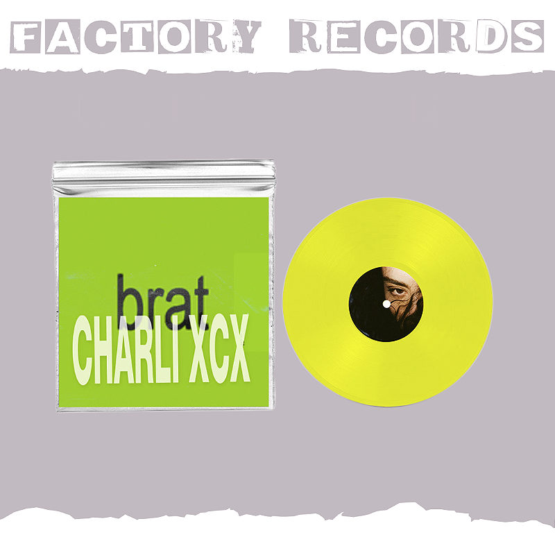 洋楽 Charli XCX BRAT(uk tour exclusive vinyl) Charli XCX - Brat (UK Tour Exclusive) - LP - Factory Records