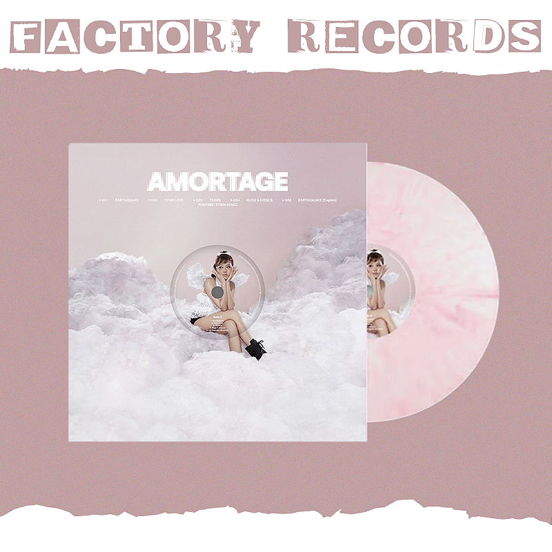 Jisoo - Amortage (Cloudy Pink) - LP - Factory Records