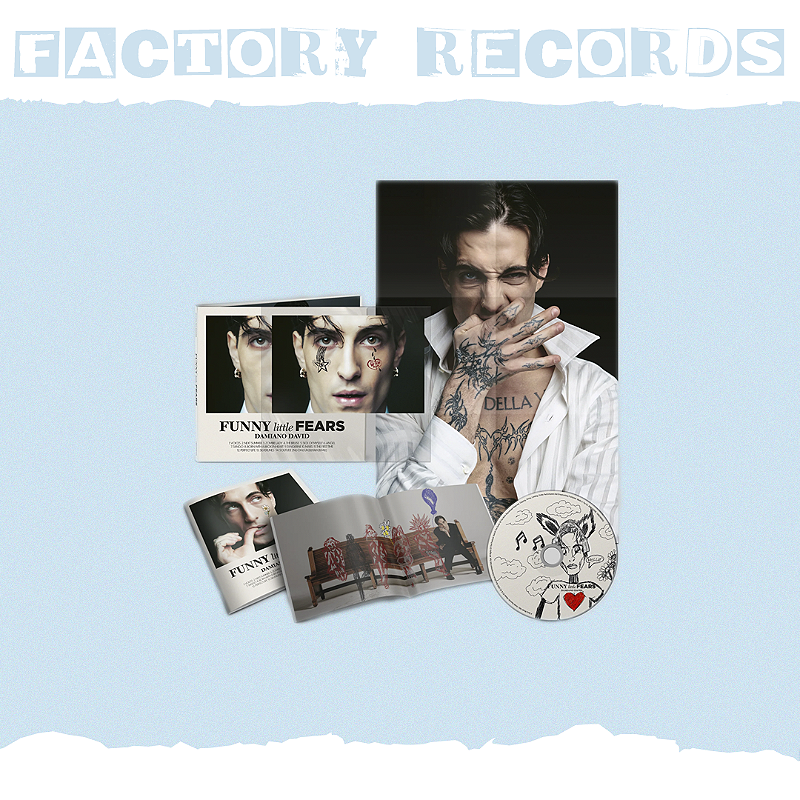 Damiano David - FUNNY little FEARS (Deluxe) - CD - Factory Records