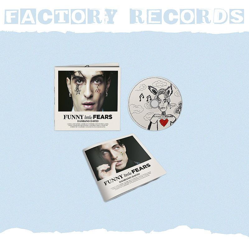 Damiano David - FUNNY little FEARS - CD - Factory Records