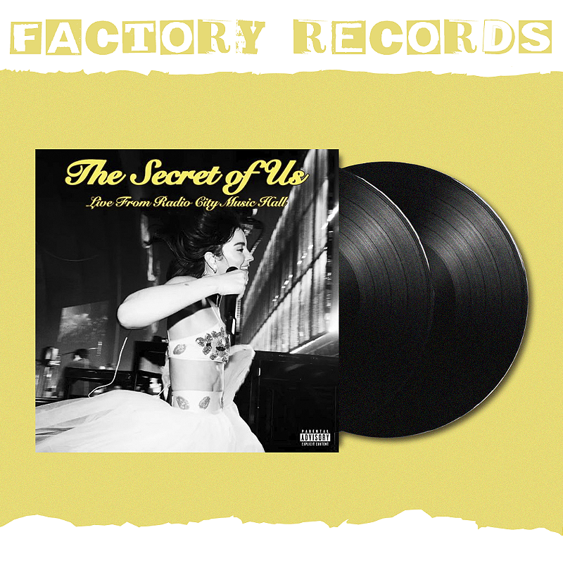 グレイシーエイブラムス　The Secret Of Us Live レコード factory-records--11--