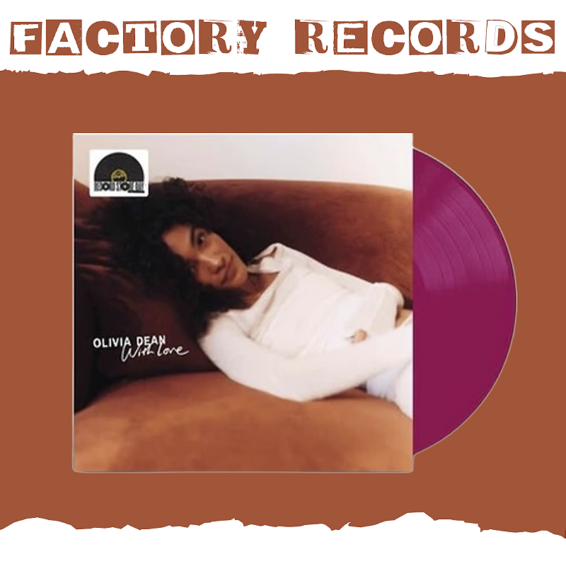 Olivia Dean　限定カラーレコード　別ジャケット Olivia Dean - With love (RSD 2025) - LP 10'' - Factory Records