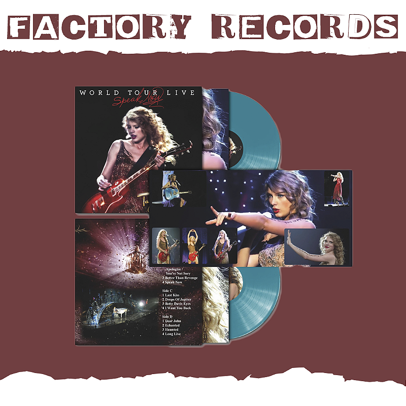 Taylor Swift - Speak Now World Tour LIVE (Bootleg) - LP - Factory