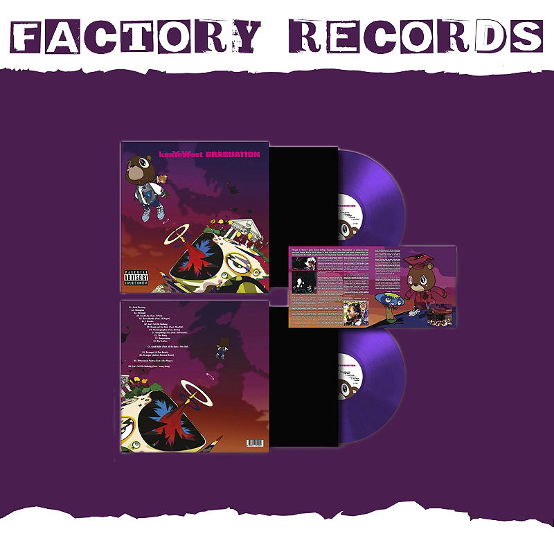 Kanye west graduation レコード Kanye West - Graduation (Bootleg) - LP - Factory Records