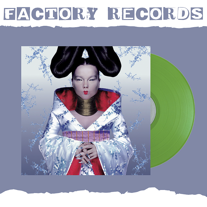 Björk - Homogenic (Green Edition) - LP - Factory Records