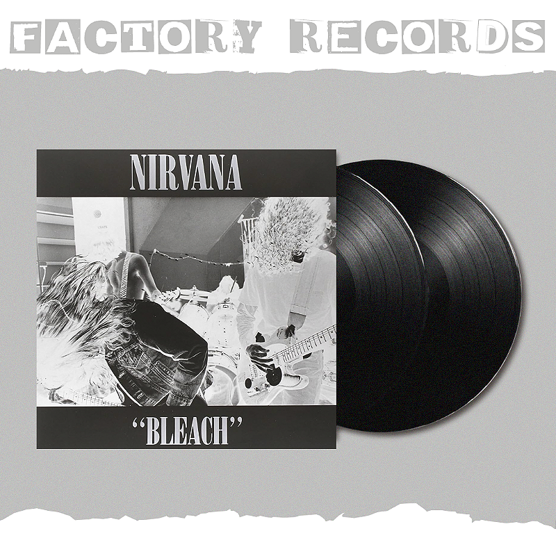 AVARIA] Nirvana - Bleach (Deluxe Edition) - LP - Factory Records