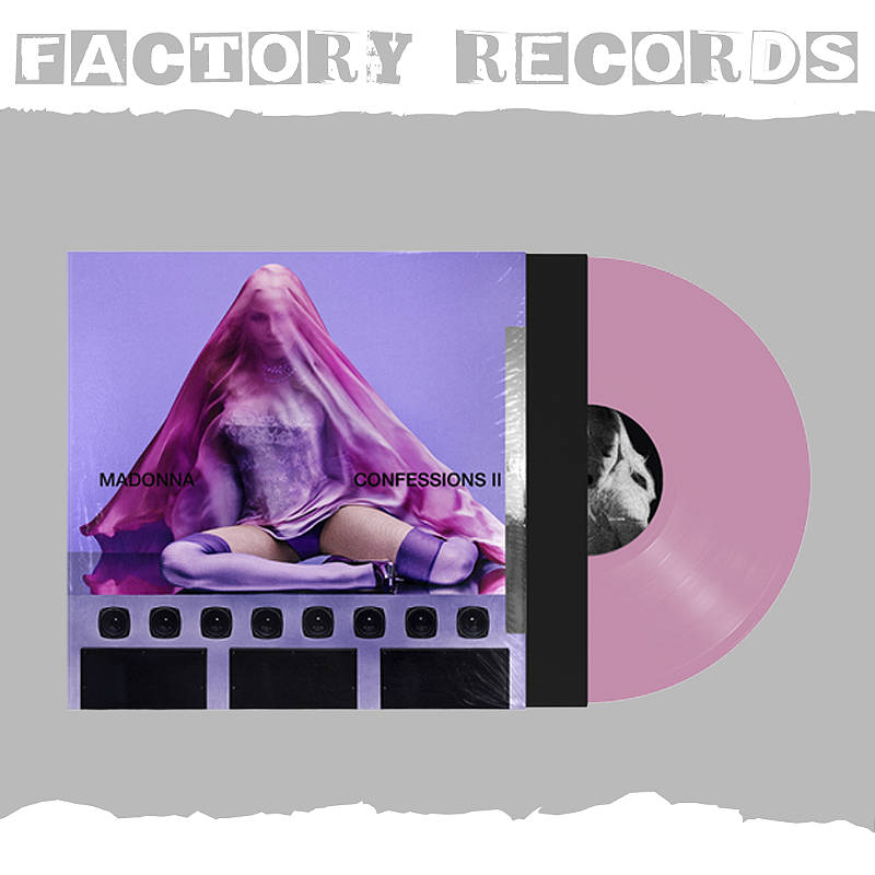 Madonna　Confessions II　限定 ミルキー・クリア盤 LP Madonna - Confessions II (Translucent Pink) - LP - Factory Records