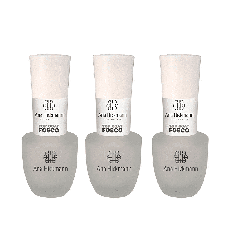 Kit Top Coat Fosco Ana Hickmann Loja Talita Cardozo